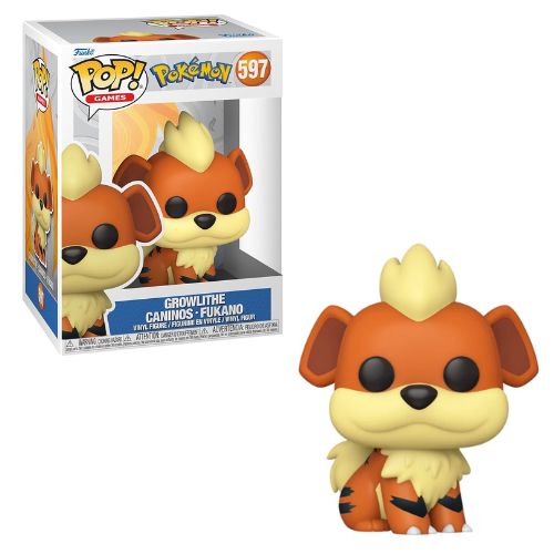 FUNKO POP POKEMON – Growlithe 597 In box (11x16cm) …x6…x36